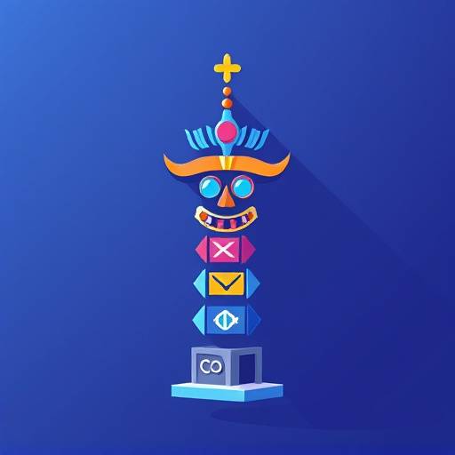 Icona di un totem pubblicitario digitale
